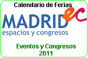 Calendario de congresos Palacio de Congresos de Madrid 2011