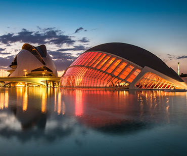 Ciudad de las Artes y las Ciencias, oferta hoteles cerca de la Ciudad de las Artes y las Ciencias de Valencia