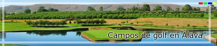 campos de golf en Álava