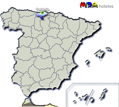 Hoteles en Cantabria. Provincia de Cantabria - Capital Santander