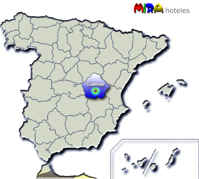 Hoteles en Cuenca. Provincia de Castilla La Mancha - Capital Cuenca