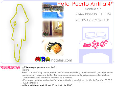 Oferta hotel Puerto Antilla
