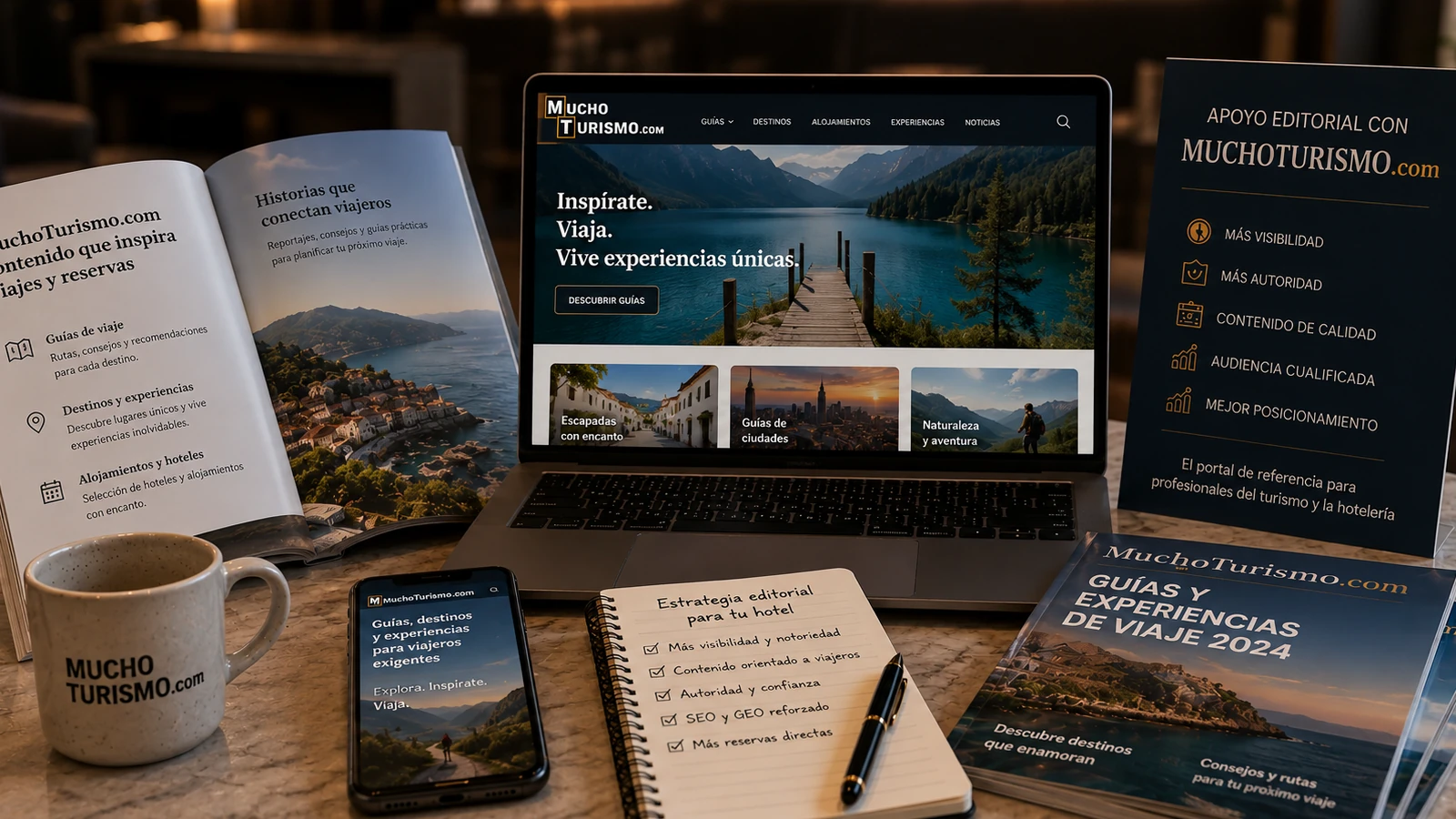 MuchoTurismo.com posicionamiento SEO GEO para hoteles
