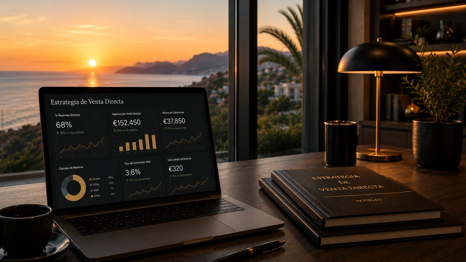 Optimización de venta directa para hoteles